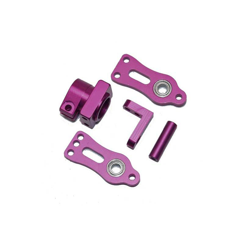 Accessoire pour hélicoptère radiocommandé SUPPORT ROTOR ARRIEREALU