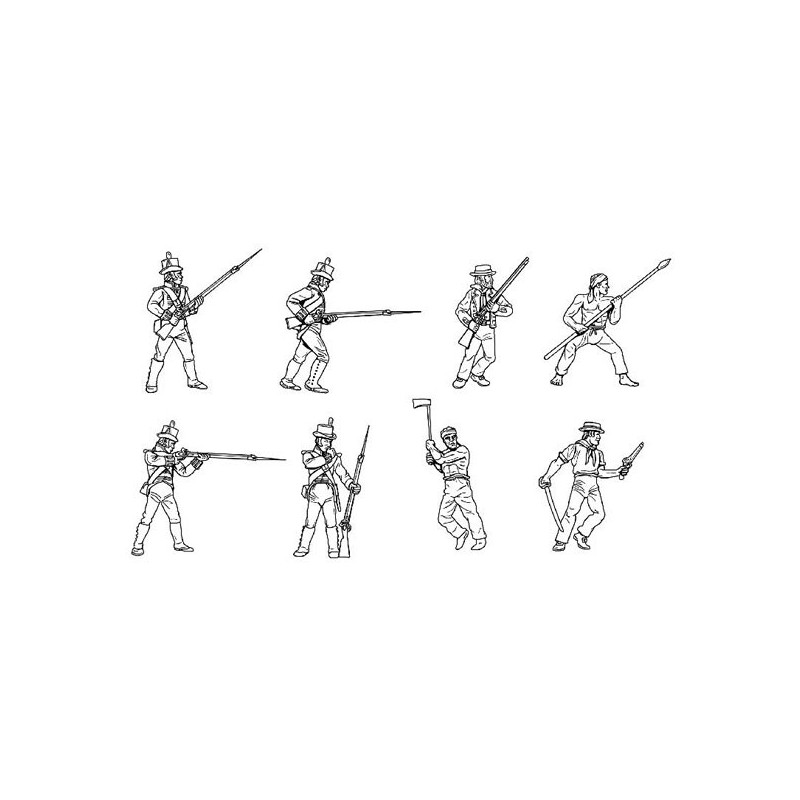 Figurine Marins Britanniques 1/72