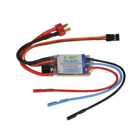 Moteur électrique radiocommandé VARIATEUR BRUSHLESS 25A