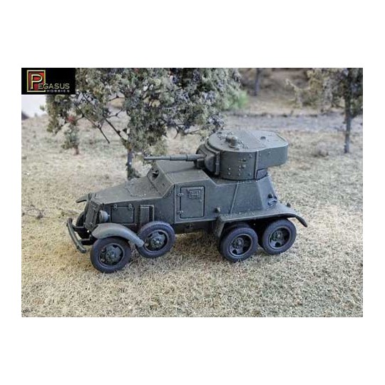 Maquette de Char en plastique BA-6 Armoured Car 1/72