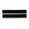 Accessoire embarqué Velcro autocollant noir 25mm x 20cm