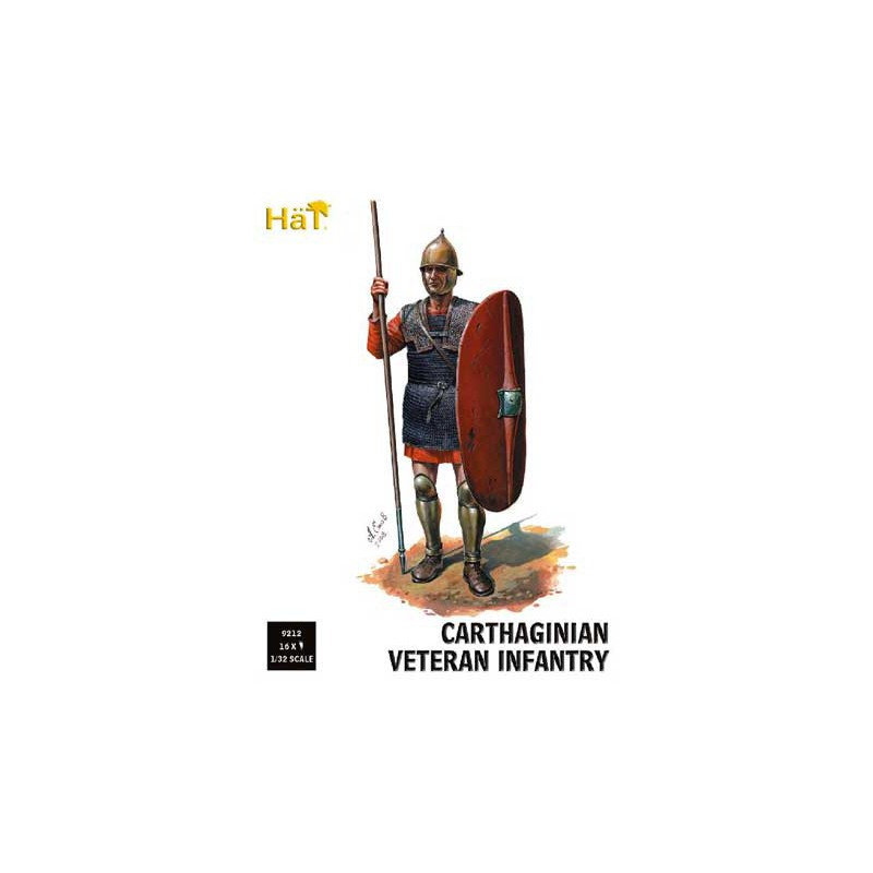 Figurine Vétérans Carthaginois 1/32