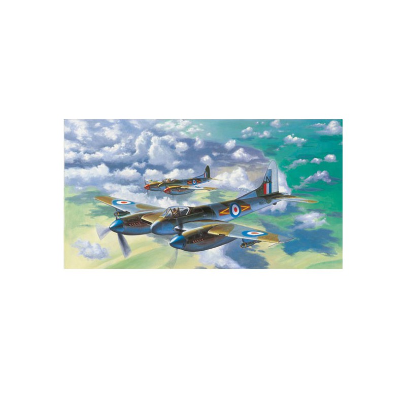 Maquette d'avion en plastique DE HAVILLAND HORNET F.3