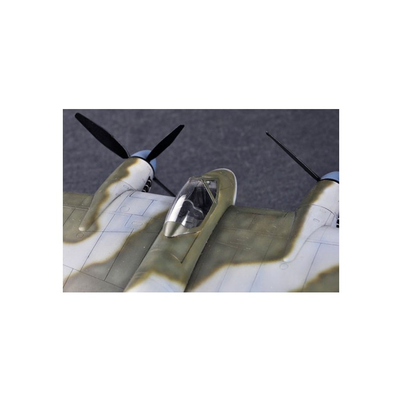 Maquette d'avion en plastique DE HAVILLAND HORNET F.3