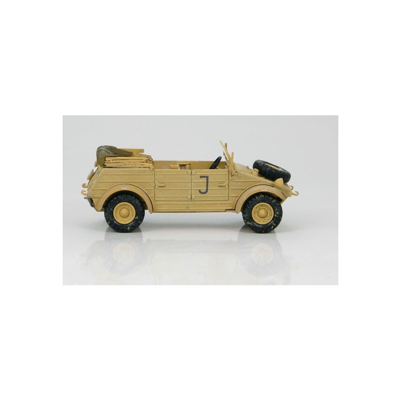 Char miniature Die Cast au 1/48 KubelwagenAfrica-Corp 1/48