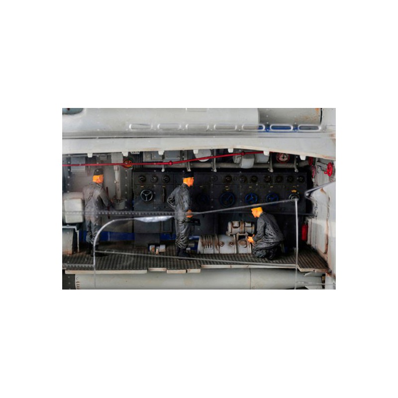 Maquette de Bateau en plastique DKM U-BOATTYPE VIIC U-552