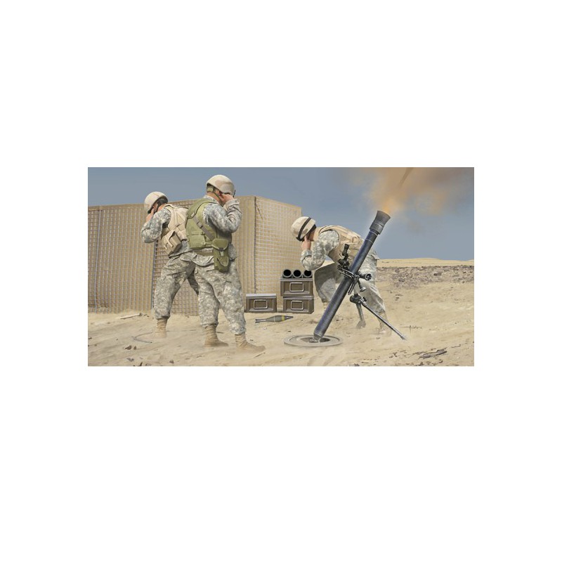 Maquette de Char en plastique Mortier M252 1/3