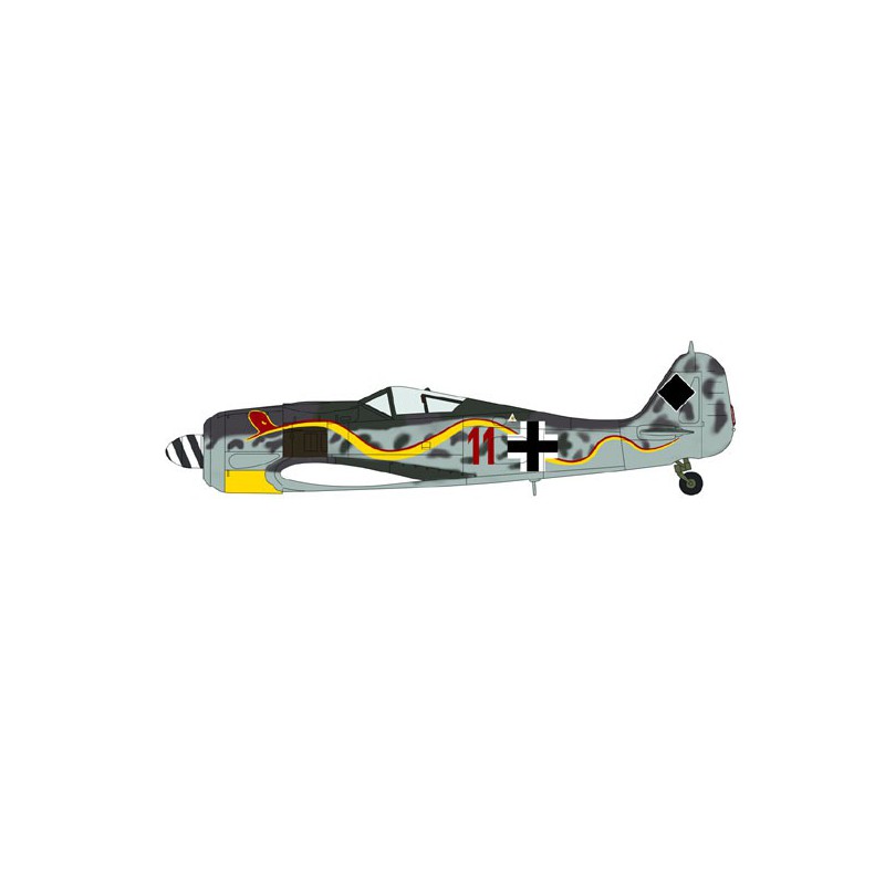 Maquette d'avion en plastique Fw190A-8 COMBO1/72