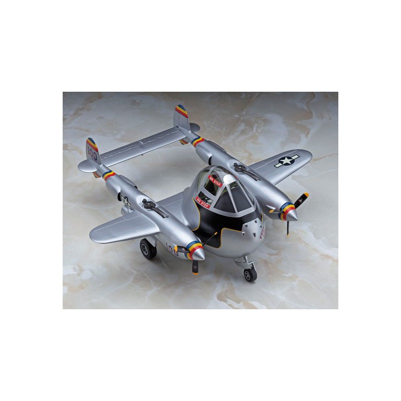 Maquette d'avion en plastique P-38 EGG PLANE