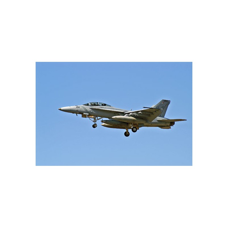 Maquette d'avion en plastique F/A-18E/F SUPER HORNET 1/72