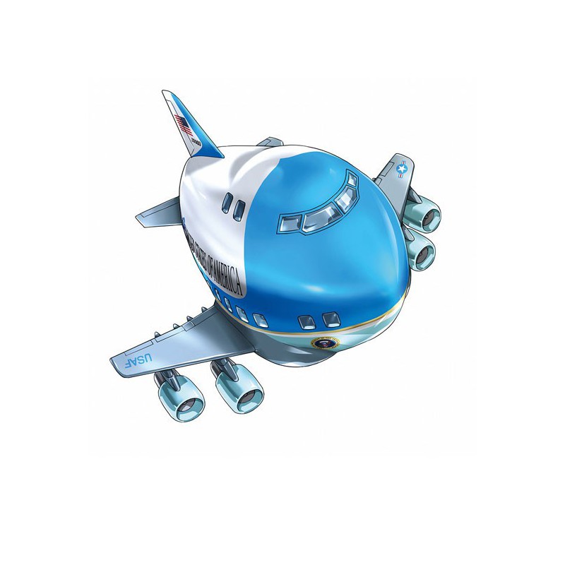 Maquette d'avion en plastique VC-25 Egg Plane