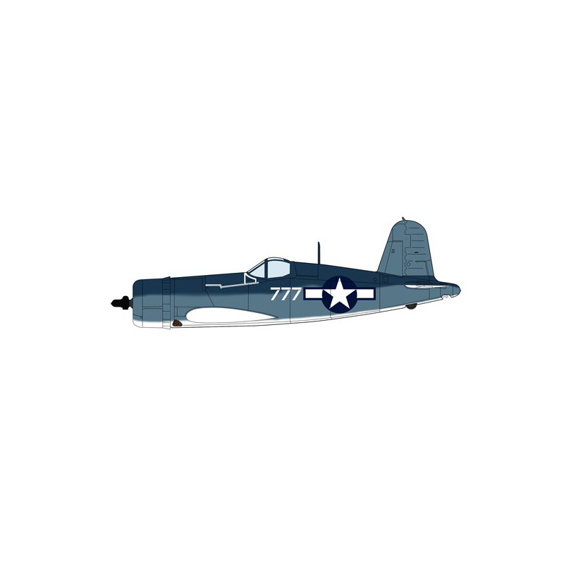 Maquette d'avion en plastique Combo Corsair F4U-1A 1/72