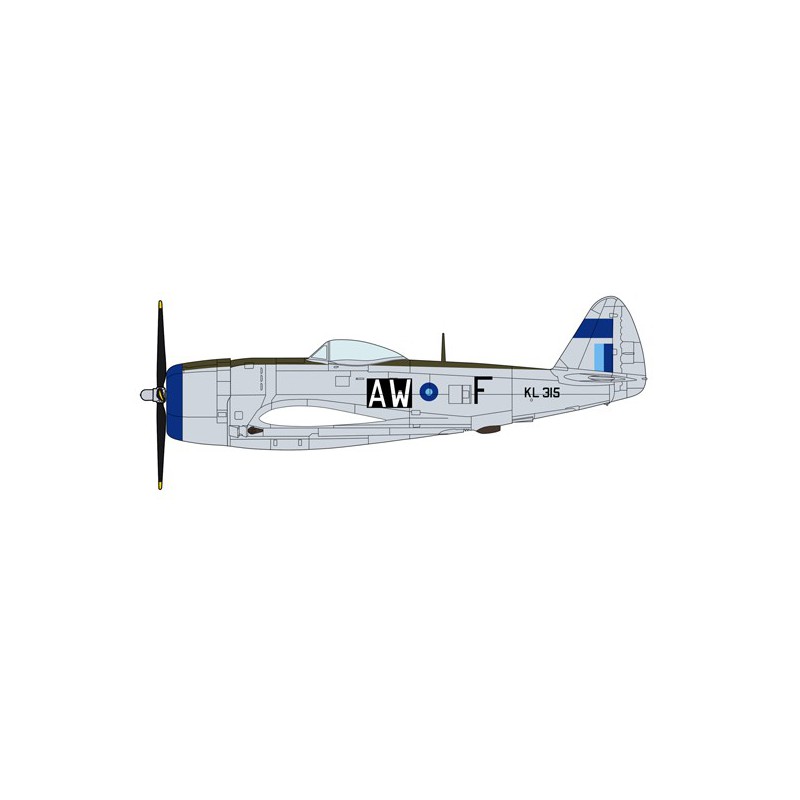 Maquette d'avion en plastique THUNDERBOLT Mk.II