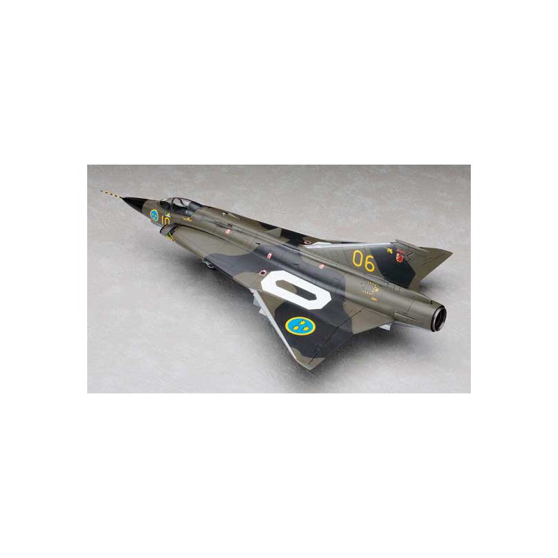 Maquette d'avion en plastique PT41 J35F/J DRAKEN 1/48