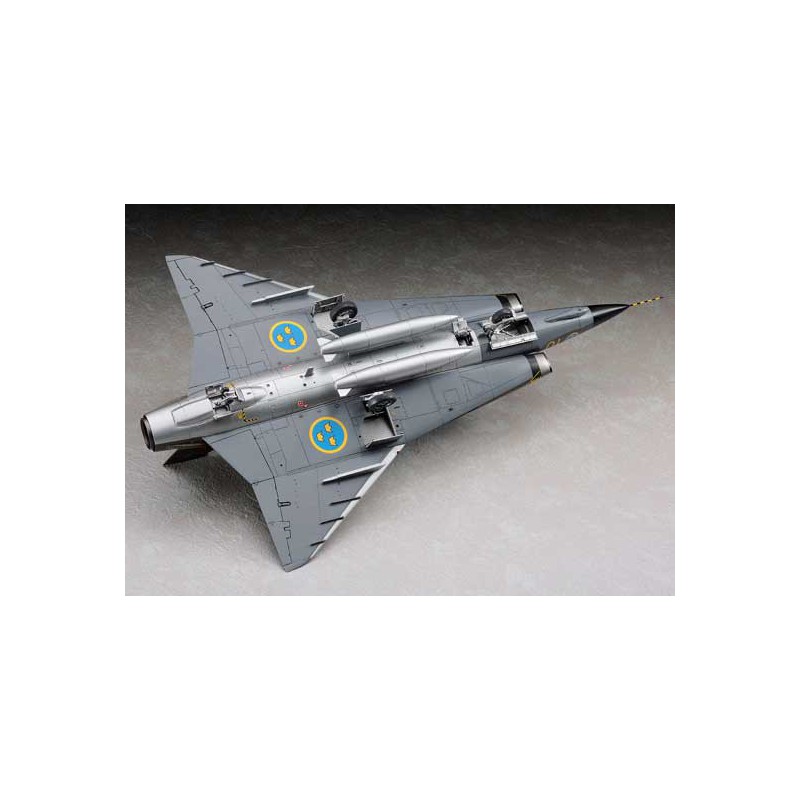 Maquette d'avion en plastique PT41 J35F/J DRAKEN 1/48