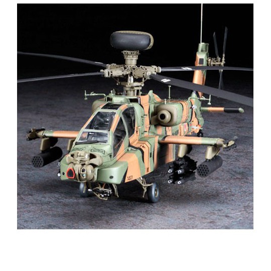Maquette d'hélicoptère en plastique AH-64D Apache ISRA. AF 1/48