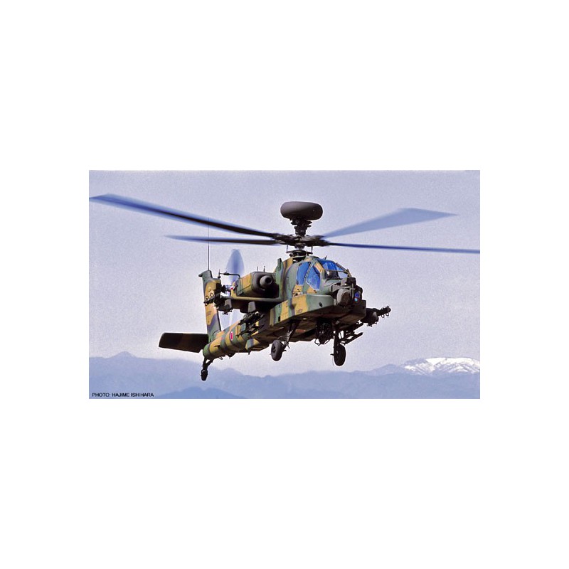 Maquette d'hélicoptère en plastique AH-64D Apache ISRA. AF 1/48