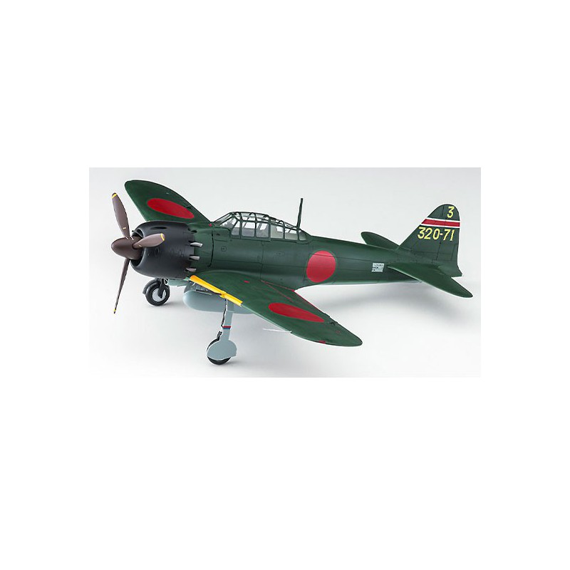 Maquette d'avion en plastique A6M5a Zero fighter type 52 1/32