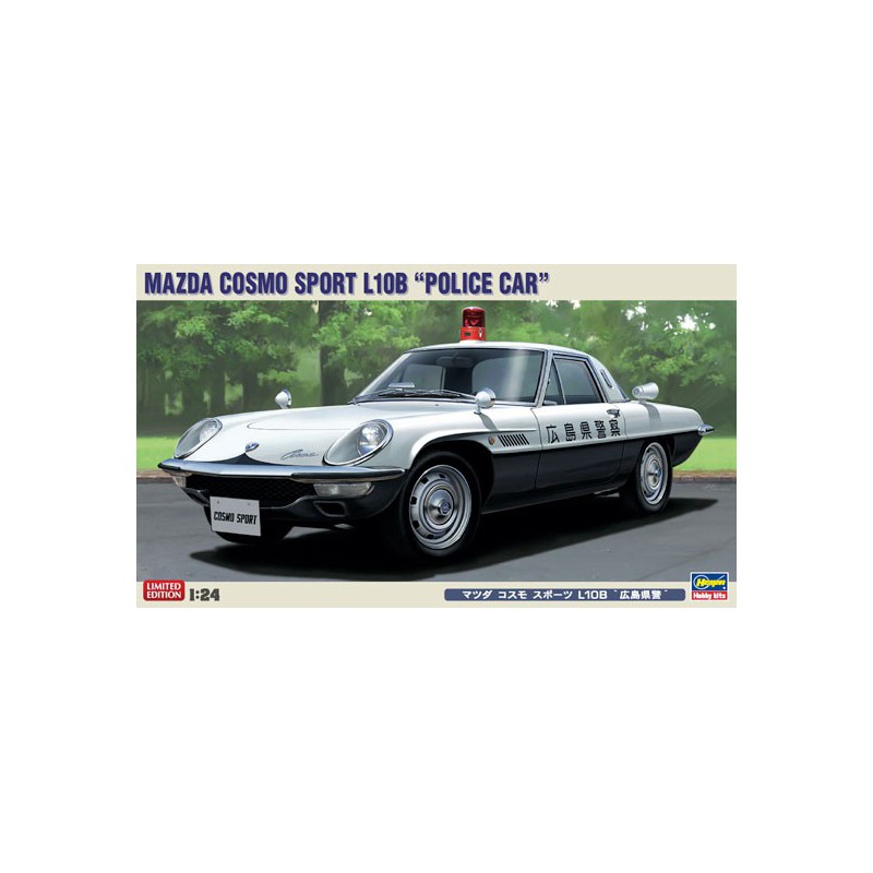 Maquette de voiture en plastique MAZDA SPORT POLICE 1/24