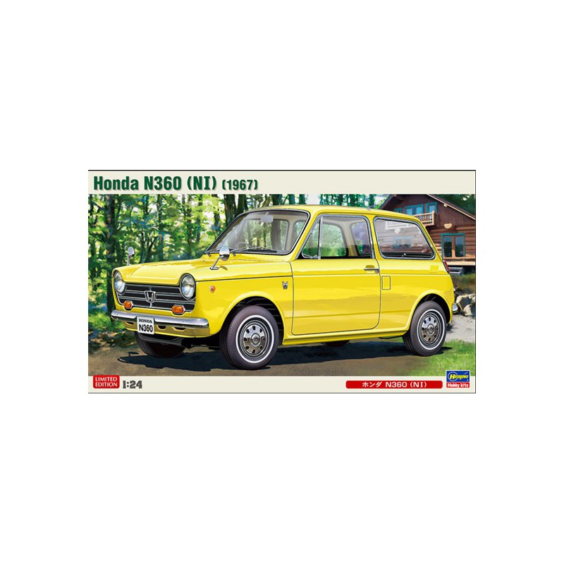 Maquette de voiture en plastique HONDA N360 1/24