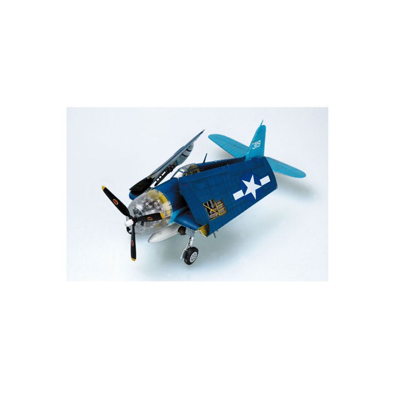 Maquette d'avion en plastique F6F-3N "HELLCAT"