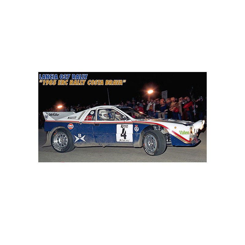 Maquette de voiture en plastique Lancia 037 Rally 1/24