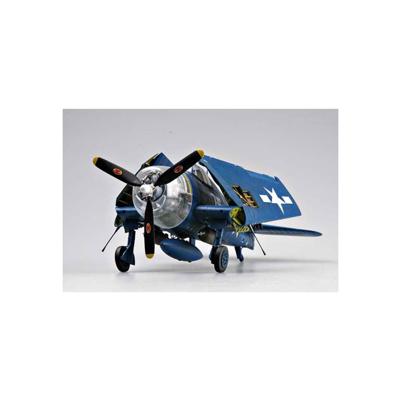 Maquette d'avion en plastique F6F-5N "HELLCAT"