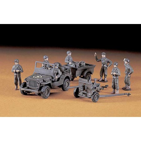 Maquette de Char en plastique U.S. JEEP WILLYS 1/72