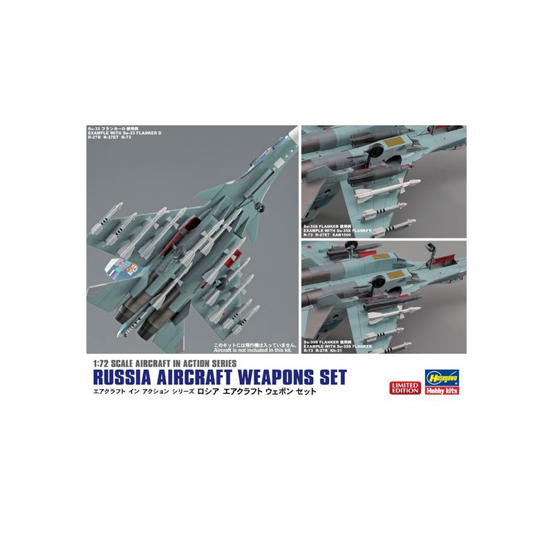 Maquette d'avion en plastique Russian Aircraft Weapons Set 1/72
