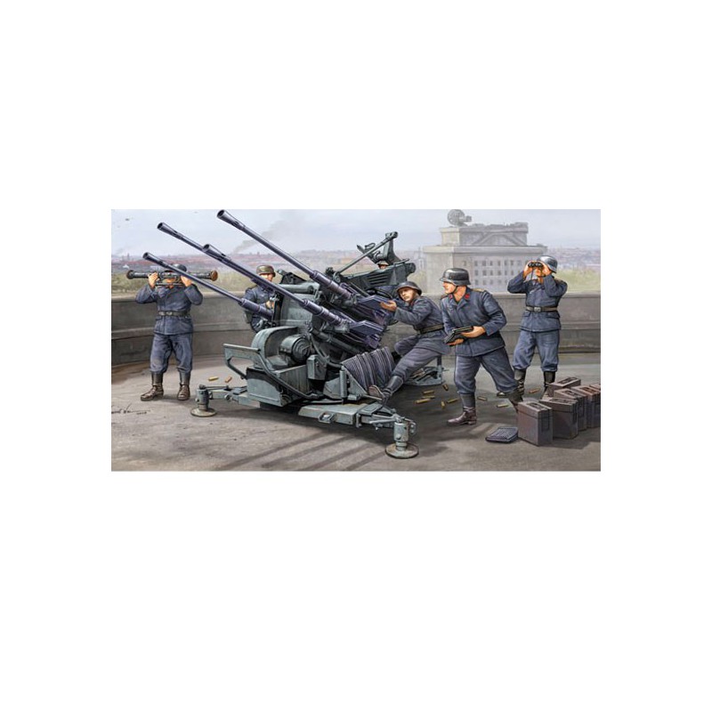 Maquette de Char en plastique GERMAN 2CM FLAK 38
