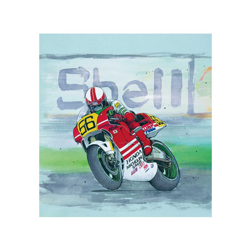 Maquette de moto en plastique Honda NSR500 1/12