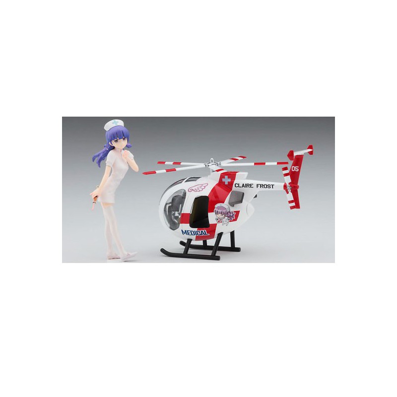 Modèle de science-fiction en plastique Egg Girls“Claire Frost”