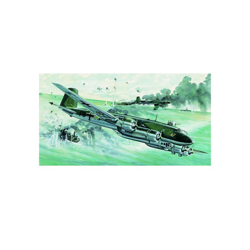 Maquette d'avion en plastique FW 200-4 CONDOR