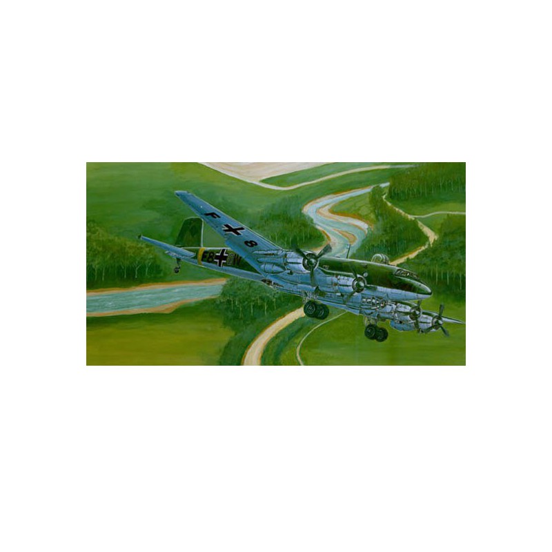 Maquette d'avion en plastique FW200 C-4 CONDOR