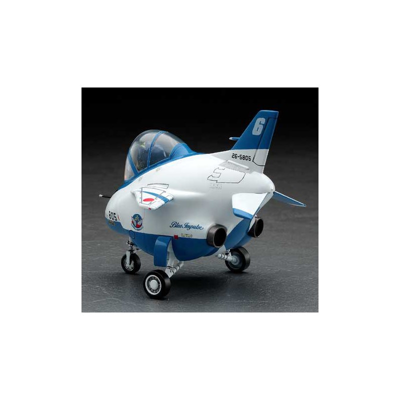 Maquette d'avion en plastique T-4 BLUE IMPULSE EGG PLANE