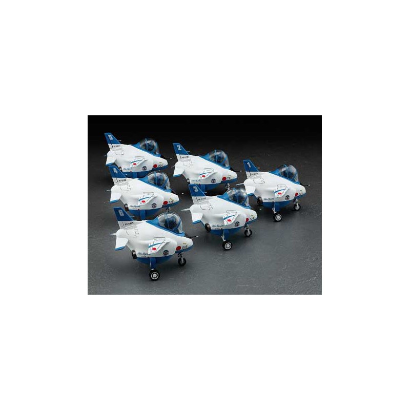 Maquette d'avion en plastique T-4 BLUE IMPULSE EGG PLANE