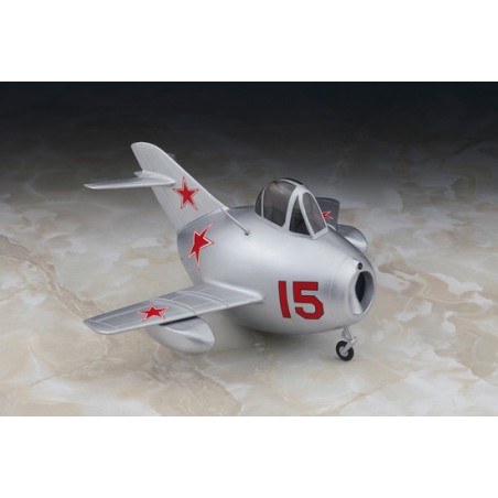 Maquette d'avion en plastique Mikoyan 15 Egg Plane
