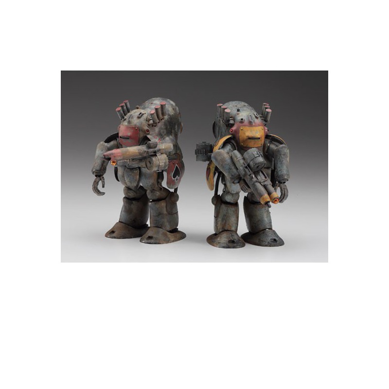 Modèle de science-fiction en plastique Robot Battle V MK44