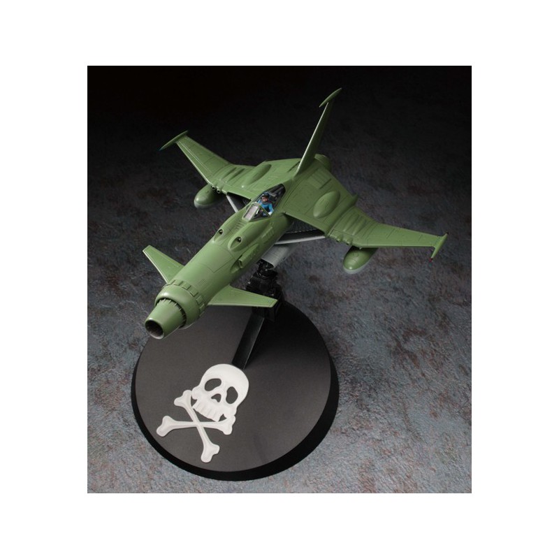 Modèle de science-fiction en plastique Captain Herlock Space Wolf