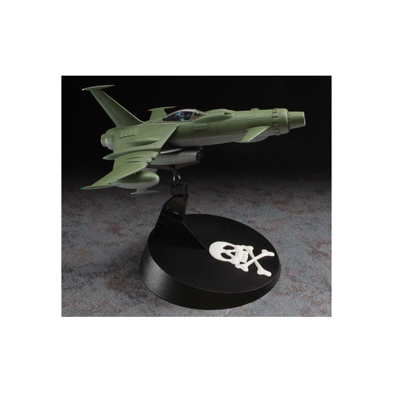 Modèle de science-fiction en plastique Captain Herlock Space Wolf