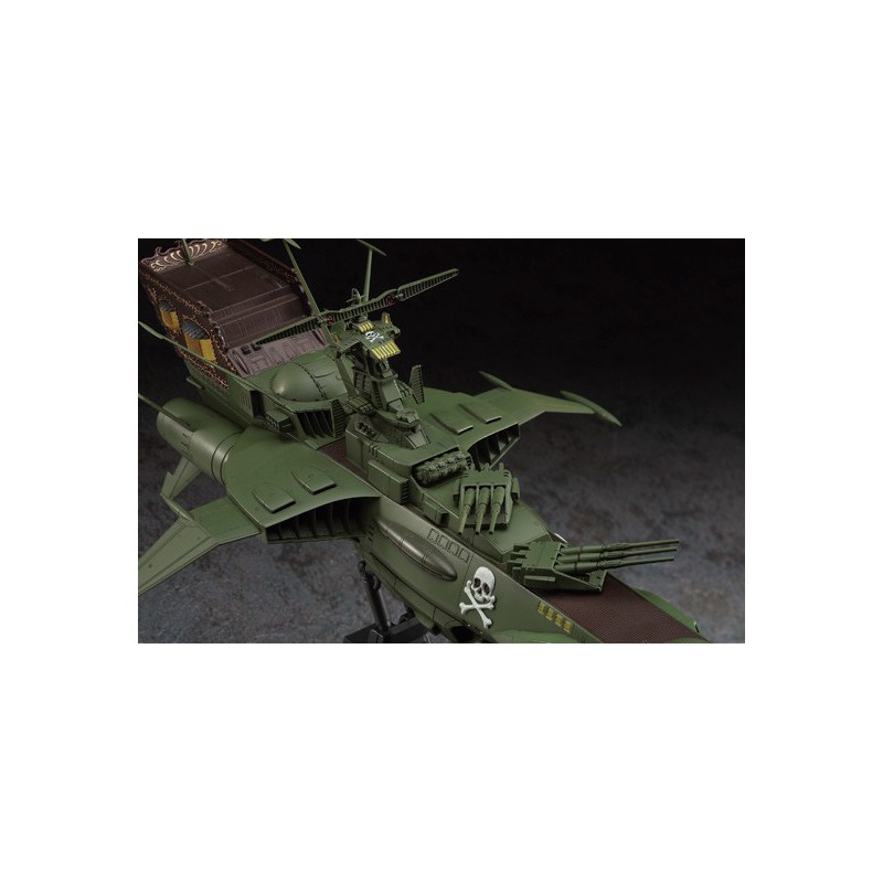 Modèle de science-fiction en plastique Pirate Battleship 1/1500