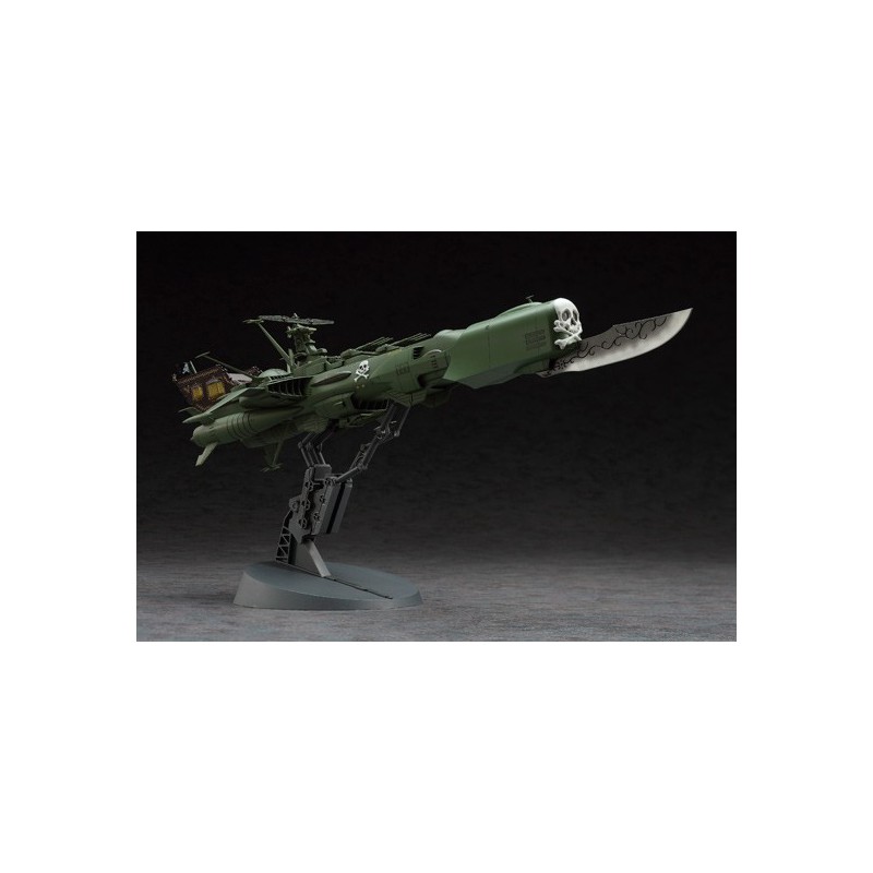 Modèle de science-fiction en plastique Pirate Battleship 1/1500