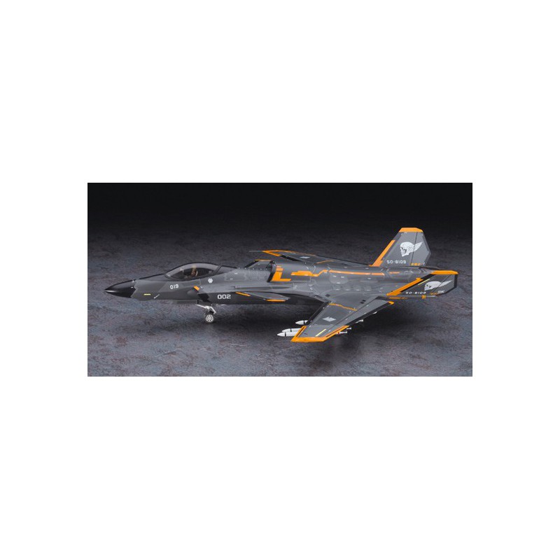 Maquette d'avion en plastique ACE COMBAT ASF-X SHINDEN 1/72