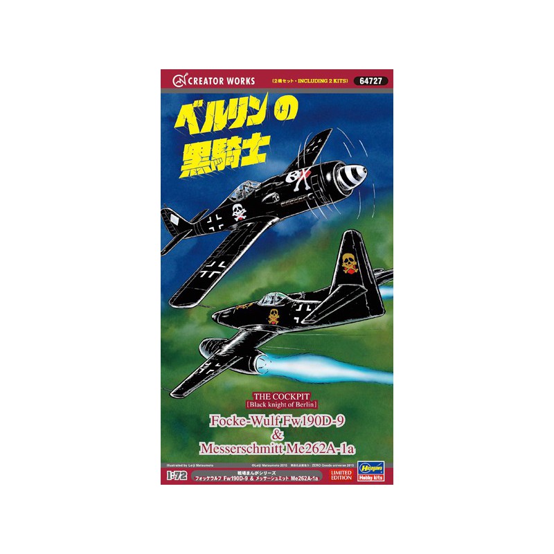 Maquette d'avion en plastique Combo Black Night Berlin 1/72