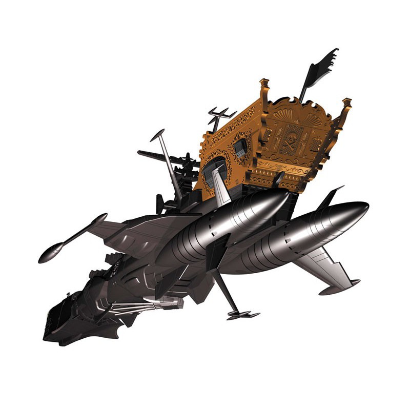 Modèle de science-fiction en plastique Arcadia 3rd Space Pirate Battleship 1/2500