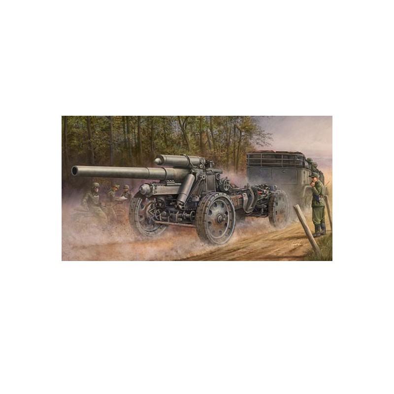 Maquette de Char en plastique GERMAN 15CM S.FH 18 FIELD HOWITZER