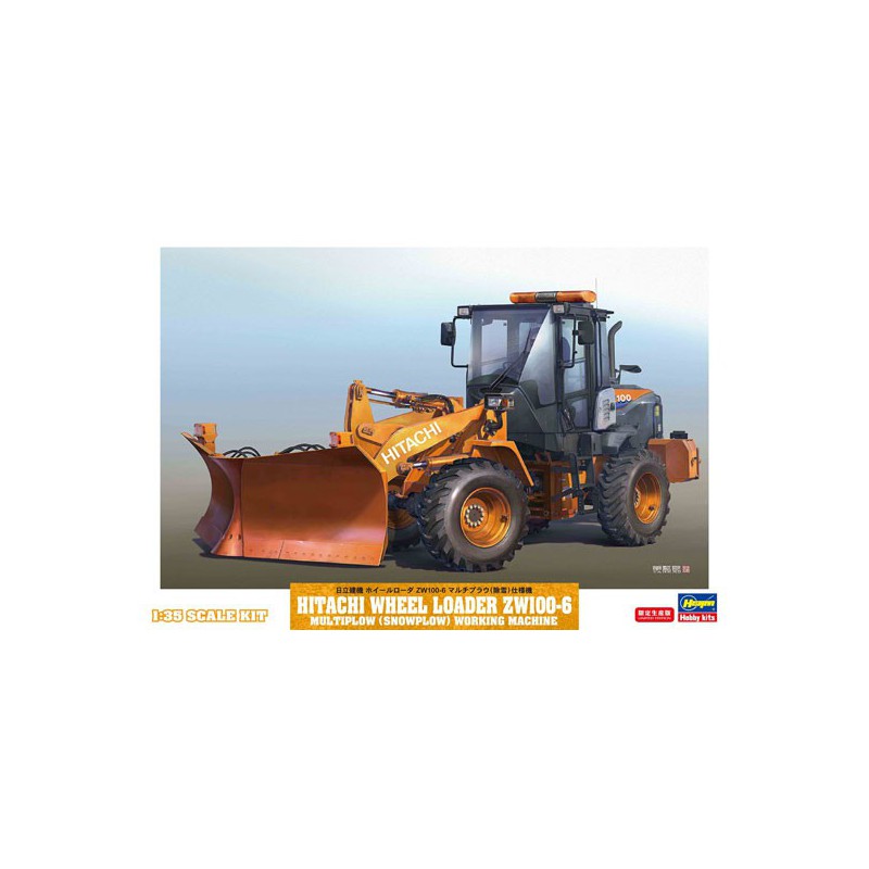 Maquette de camion en plastique ZW100-6 SNOW 1/35