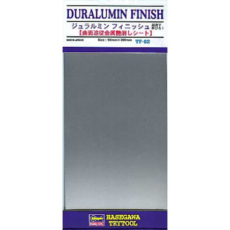 Matériaux pour maquette PLAQUE FINITION DURALUMIN