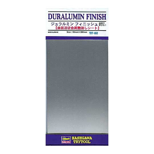 Matériaux pour maquette PLAQUE FINITION DURALUMIN