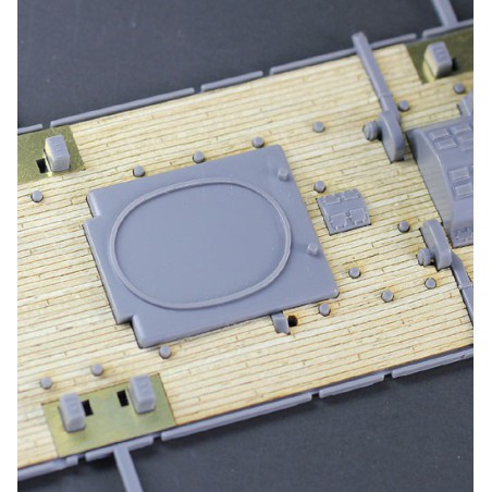 Maquette de Bateau en plastique Pont Immitation Bois pour Z28